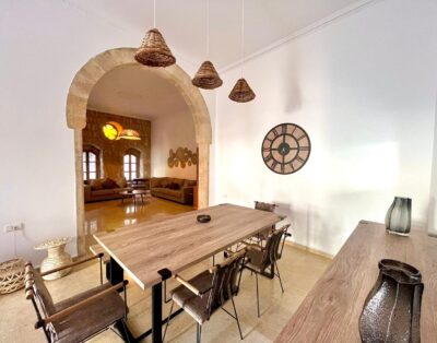 2-BR in OldTown Batroun 1min walk Phoenician wall